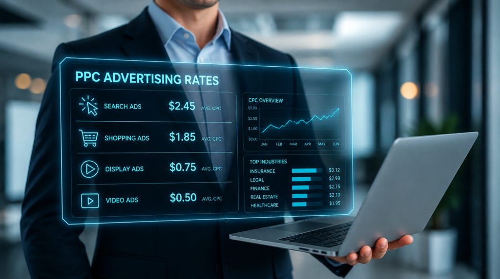 Pay Per Click Advertising Rates in India